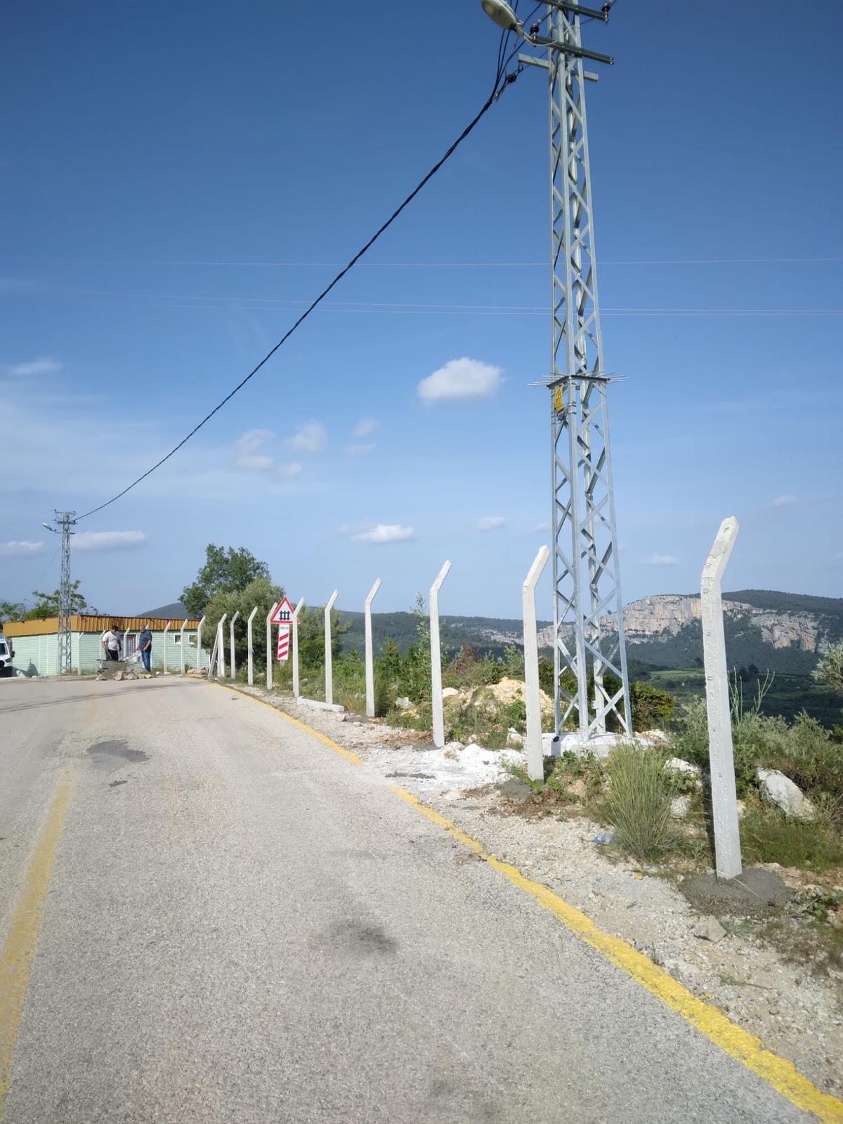 Beton Direkli Tel Örgü Kurumsal Proje Uygulaması 14